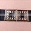 Wholesale Rhinestone Paved Square Pattern Alloy Buckle Sex Women Lady Wide PU Waist Belt