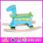 2015 Antique wooden rocking horse toy,Comfortable kids wooden rocking horse,Cheap safe children rocking horse wholesale WJ276726