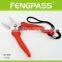 S6-1035 7-1/2 inch Plastic handle with Stainless Steel easy to lock garden scissors