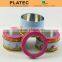 hot sale round biscuit tin box/ metal cookie tin can/ chocolate tin