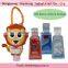 Customized silicone hand sanitizer holder keychain