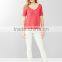 Women Casual Candy Color Cotton Short Sleeve T-shirt