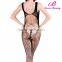 No MOQ Limited Women Black Fishnet Body Stocking