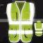 Hi Viz Vest Safety Work Hi Visibility Jacket Waistcoat Reflective Clothing with Reflective Strips - Cycling Visibility