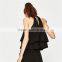 Top selling products 2017 hip-length poplin halter top with no sleeves