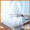 100% polyester canopy mosquito net hanging for double bed single bed