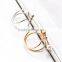 Unadjustable Rings Silver Tone White Imitation Pearl