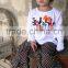 fashion turkey embroidery Thanksgiving Day girls boutique outfits