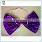 Cheap Self Tie Party Fancy Dress Sequin Large Bow Ties HPC-3109