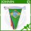 wholesale promotional all national fly bunting festival hanging flag