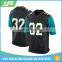 Wholesale sublimation 100% polyester american football jersey custom