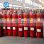 High Pressure co2 gas cylinder with valve