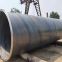 Carbon Steel Spiral Pipe  Used For Natural Gas industries En10125 S355 J2h Plain End