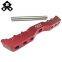 High Quality CNC Lathe Milling Machining Colorful Aluminum Anodized Auto Parts