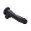 Strap-on Silicone Dildo Simple Silicone Dildo without ballsSex Adjustable Harness Black gold dildo