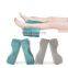 Velvet Bed Sleep Wedge Comfort Leg Rest Memory Foam Contour Knee Pillow Leg Pillow For Side Sleeper