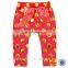Infant Gold Polka Dots Mint Green Pants Toddlers Stretchy Cotton Harem Pants Newborn Baby Pants