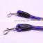 China pet supplier nylon 2 double dog leash for wholesale