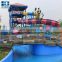 spiral tube water slide for hotel pool and resort pool