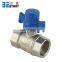 customized  good quality  brass mechanical  lockable ball valve with best price