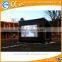 Backyard inflatable projector movie screens, inflatable rear projection screen