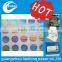 In 2015 China factory self adhesive holographic hot stamping foil label sticker factory in guangzhou