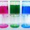Promotional Solid Color Liquid Sand Hourglass, Hourglass With Bubble, Oil Watch