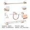 Wall Mounted Aluminum Bathroom Accessory Sets For Paper Holder Towel Bar Robe Hook Glass Shelf Soap Holder Toothbrush