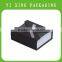 foldable rigid paper jewelry box with magnet closure