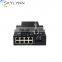 Ethernet 10/100M 4 Port Single Fiber Single Mode Tx 1310/Rx 1550 nm SC 20km Media converter