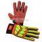 HANDLANDY Vibration-Resistant Oil and Gas Gloves Safety Work Gloves with TPR Protector Oilfield Impact Gloves