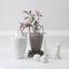 contemporary modern nordic decoration ins new colorful ceramic home  pottery  double ears vase