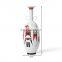 Modern Red  Eagle Decal Narrow Mouth Ceramic Home Decoration Amphora Vase For Flower Arrangement