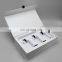 Custom logo printed jewelry perfume magnet packaging gift paper box with paper insert
