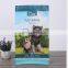Large Flat Bottom Pet Food Packaging Plastic Bag For Dog Food