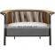 Outdoor Sofas Sets Waterproof Furniture Garden Rattan Woven Sofa Sets With Coffee Table For Villa