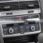Factory Car CD Air Conditioning Adjustment Panel For Audi A6L 2005-2011 Stainless Steel Auto Stickers Trim Car Accessories