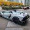 Dry Carbon Fiber Mansori Style Car Front Rear Bumper Spoiler Wing Full Body Kit for Lambor Aventador Lp700/LP720/LP750