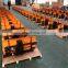 Reaper attachment assembly with mini tiller machine to harvest paddy wheat rice forage oat barley
