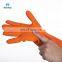 Morden Style Hotsale Waterproof Long Sleeve Orange Household Gardening Laundry Kitchen Dish Washing Clean Rubber Gloves