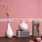 Wholesale High Quantity Ceramic White Small Vase Smooth Texture White Ceramic Vase