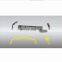 KO B700 Car Parts Foglamp Cover Front Lip Rear Lip Exhaust Lip For Mercedes Benz 2014-2020/2018-2020