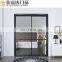 Custom panorama aluminium sliding door extremely narrow thin sitting room balcony office partition door