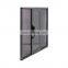 customized design folding accordion screen door and window folding mosquito net aluminum frame