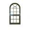 Half moon and fixed windows casement window pvc window