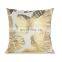 45cm Stamping Gold Pillowcase Retro European Style Sofa Cushion Cover Home Decorative Short Plush Pillow Cover Cushion