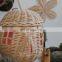 Hot Sale Wicker Acorn Rattan House, Rattan Cute Doll House Bag Kids Toys Wholesale Supplier