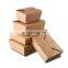 Wholesale custom disposable fast food container take away lunch packing boxes food grade kraft packaging paper box