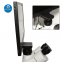 Integrated Trinocular Stereo White Microscope with LCD Display Screen