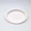 10 Inch Sturdy Greaseproof Microwavable Compostable Disposable Bamboo Fiber Restaurant Party Paper Plate Biodegradable